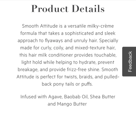 TPH by Taraji Smooth Attitude hair styling Creme anti frizz - Picture 11 of 15